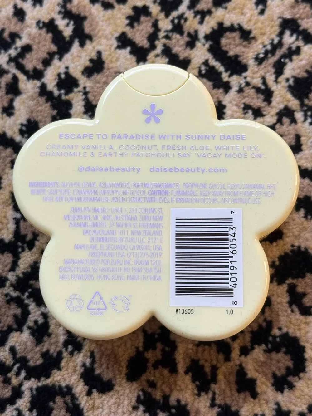 Sunny Daise body mist (NWOT)